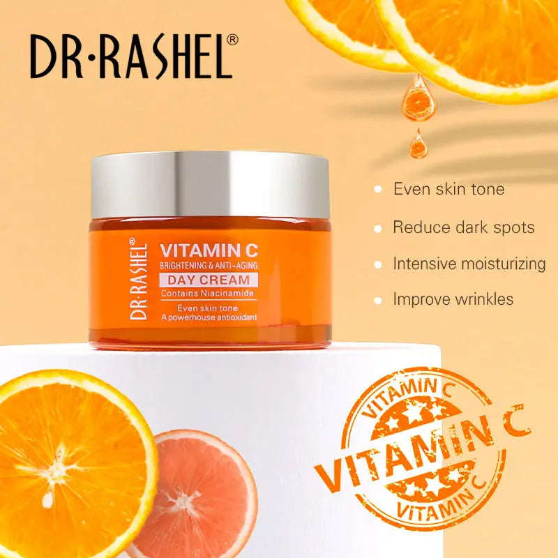 DR.RASHEL Vitamin C  Day Cream Night Cream Face Cream  50G