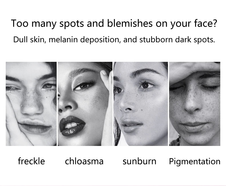 DR RASHEL Facial Cleanser Cream Serum Arbutin Niacinamide Dark Spots Removal Whitening Skin Care Face Set Kit 4 Pieces
