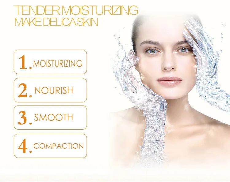 DR.RASHEL vitamin C  Facial Cleanser And Toner Essence Face Cream 4-Piece Facial Skincare Set