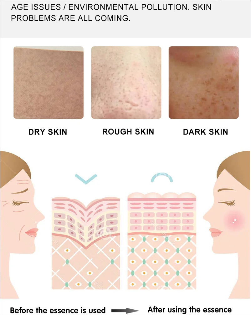 DR.RASHEL 24K Gold Radiance Anti-Aging Essence Gel Cream with Collagen And Glycerin Brightens 50G