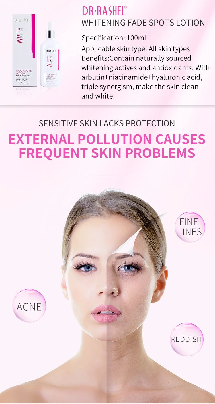 DR RASHEL Nicotinine Emulsion Rejuvenates The Skin Moisturizes And Brightens The Complexion