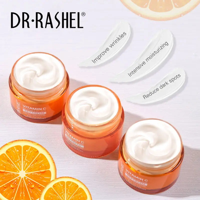 DR.RASHEL Vitamin C  Day Cream Night Cream Face Cream  50G