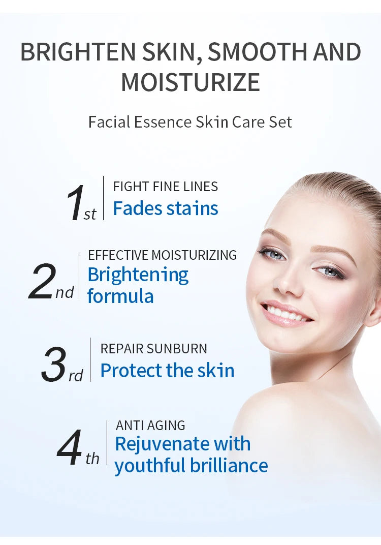 DR RASHEL Skin Care Complete Facial Serum Set Vitamin C Serum Essence Oil Serum Retinol Serum 3 Pack 30ml