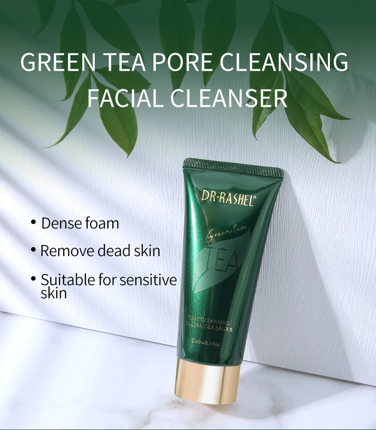DR RASHEL Green Tea Purify Balancing Skin Care Set 10pcs Facial Care Kit