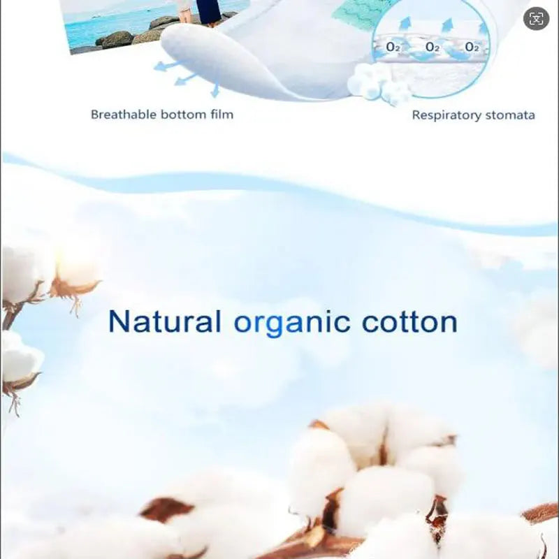 24pcs=3 packs/ Anion Menstrual Pad Sanitary Towels Panty Liners For Women Health Care Feminine Hygiene Product Towels Cotton Pad