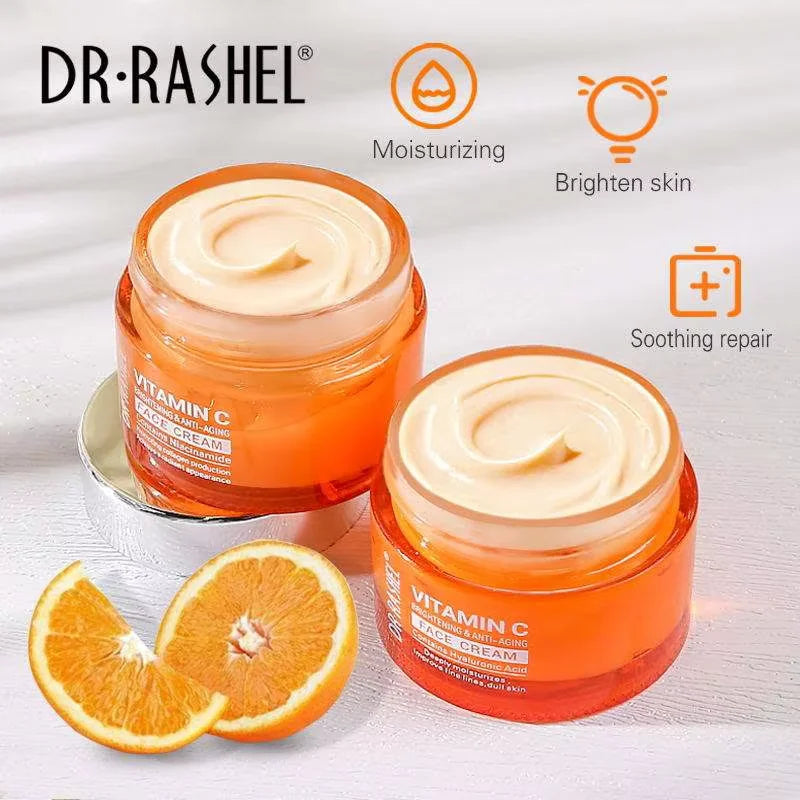 DR.RASHEL Vitamin C  Day Cream Night Cream Face Cream  50G