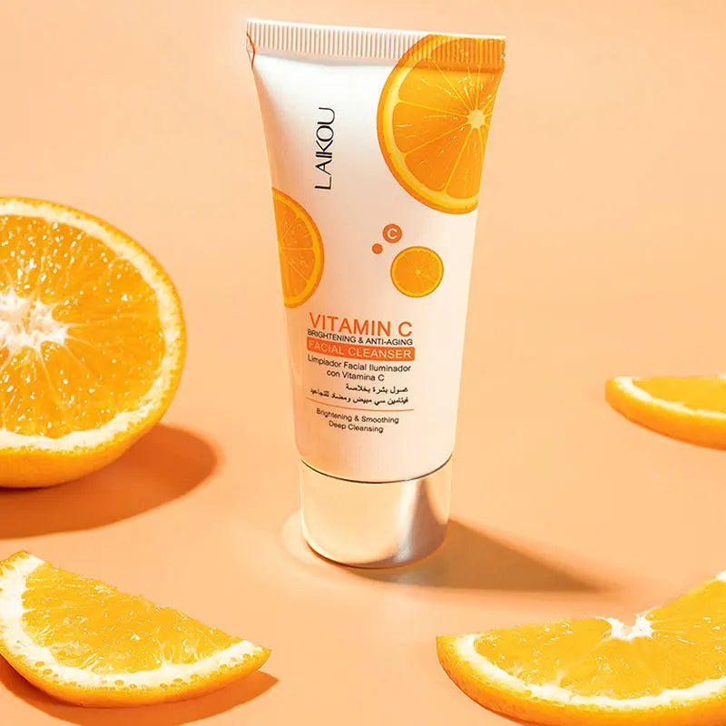 Dr.rashel Natural Vitamin C Nourishing Repair Cleanser Skin Care Whitening Moisturizing Shrinking Face Washing Product