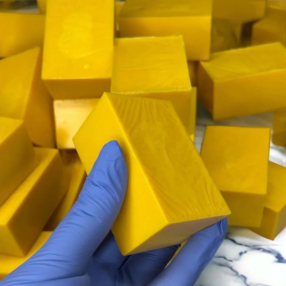 100g 1-10 PCS Turmeric Hand Made Soap, Lemon Kojic Acid Soap, Shower and Facial Soap