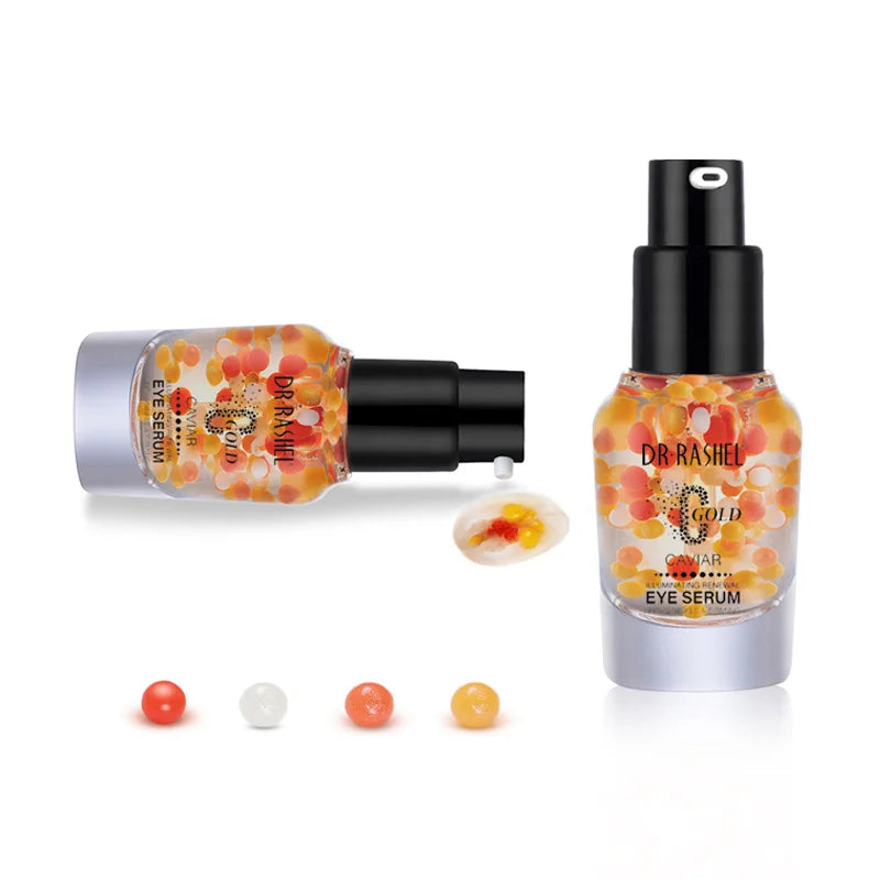 DR.RASHEL Gold Caviar Skin Face Serum Gold Collagen Hyaluronic Acid Oil Gel Formula Body Aging Improves Skin Elasticity