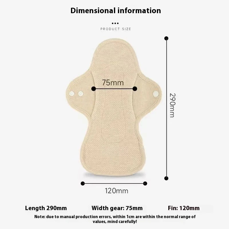 Cloth Sanitary Napkin, Bacteriostatic Extended Pads Cotton Leak-proof Reusable Washable Pad Menstrual Women Sensitive Skin Liner