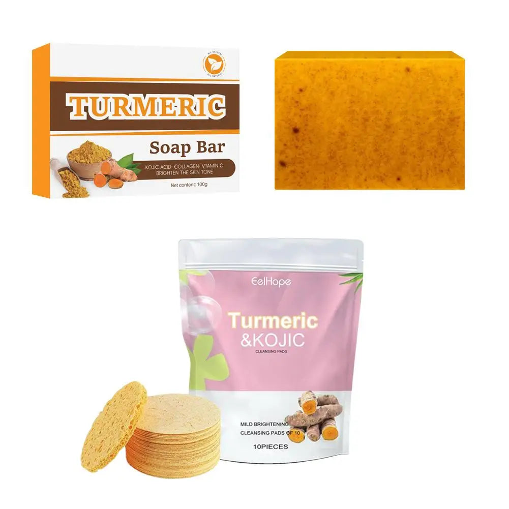 Turmeric Lemon Kojic Soap Hand Made Soap Lemon Kojic Acid Soap Shower And Facial Soap Body Skin Care Glowing Skin Best Soap Ever