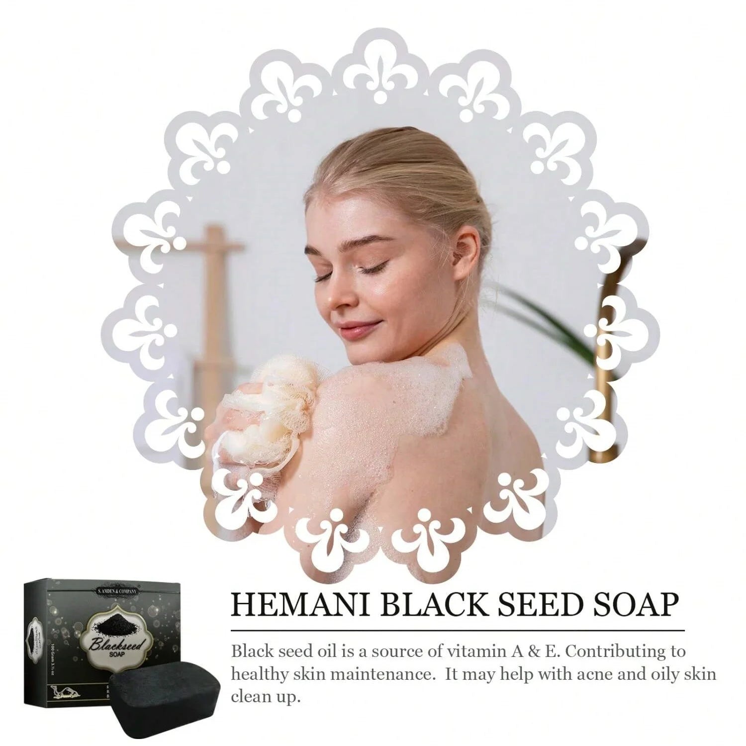 Universal Black Soap Gently Cleanses The Skin Cares Natural Ingredients Nourish The Skin For Facial Cleansing Body Bathing Gift