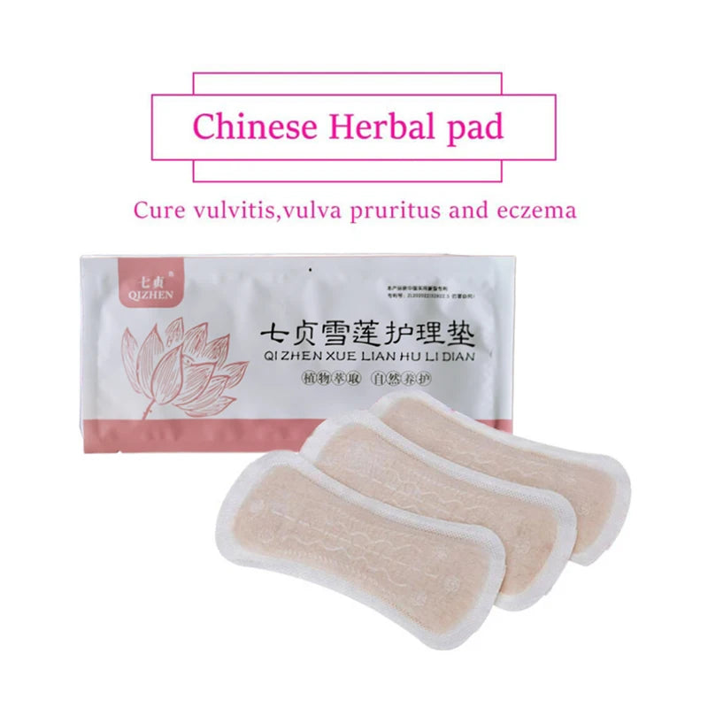 10--50pcs/no box Women Medicated Anion Gynecological Pads Female Inflammation Infection Chinese Medicine Tampons Sanitary Napkin