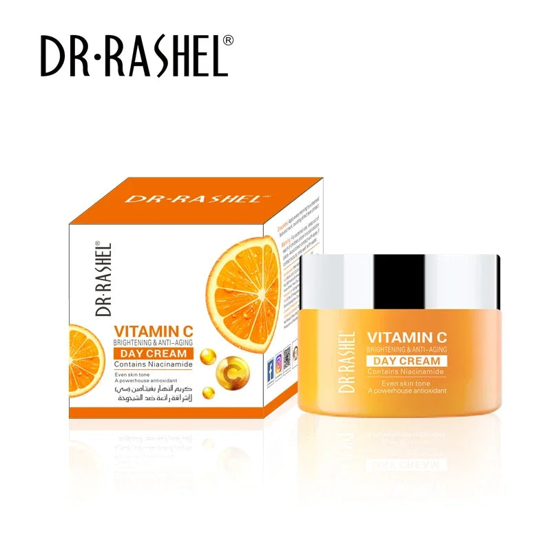 DR.RASHEL Brightening Moisturizing Whitening Anti Aging Vitamin C Face Cream 50G