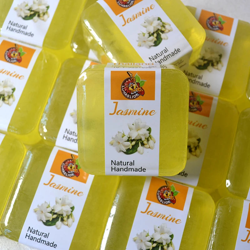 2PCS/PKGS Jasmine Scented Soap, Handmade Soap Bar, Natural Skincare Soap, Bath Soap, Artisan Soap for Face & Body