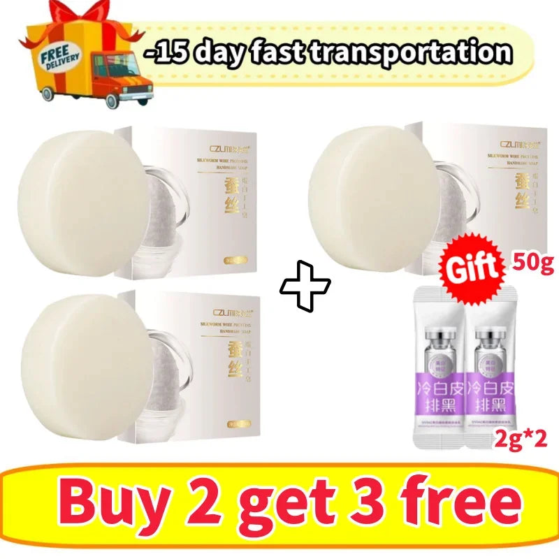 Body Whitening Soap Underarm Knee Bleaching Soap Chicken Skin Removal Dark Spot Removal Dead Skin Moisturize Brighten Body Care