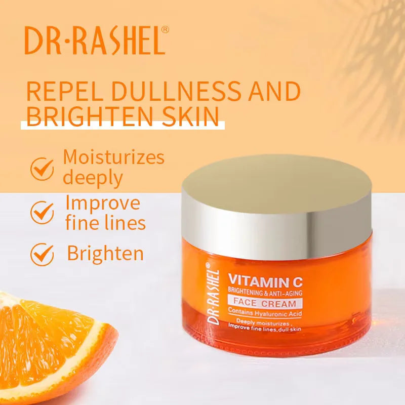 DR.RASHEL Vitamin C  Day Cream Night Cream Face Cream  50G