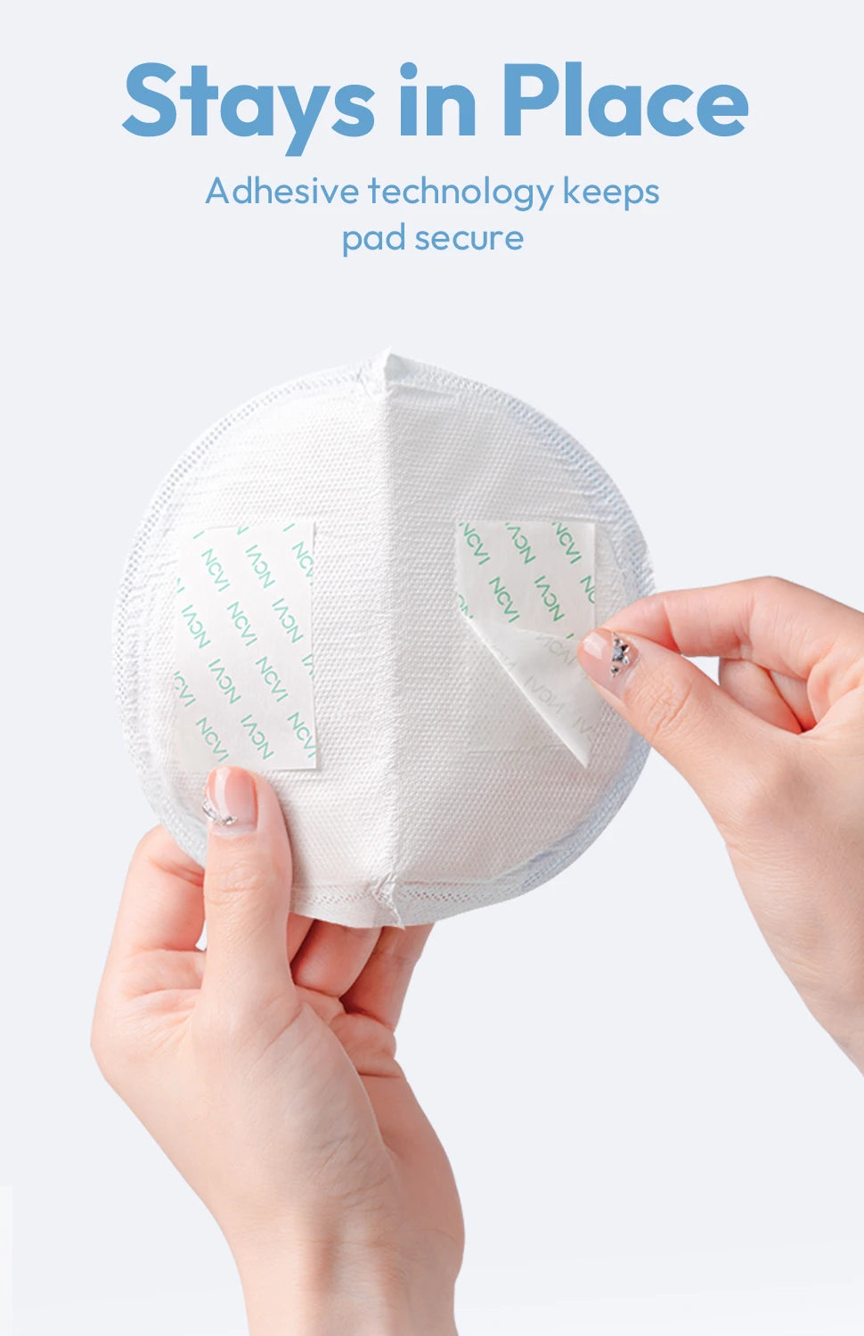 NCVI 2025 New Disposable Nursing Pads,Ultra Absorbent Breastfeeding Pads for Leaking Milk, Thin & Soft Nipple Pads