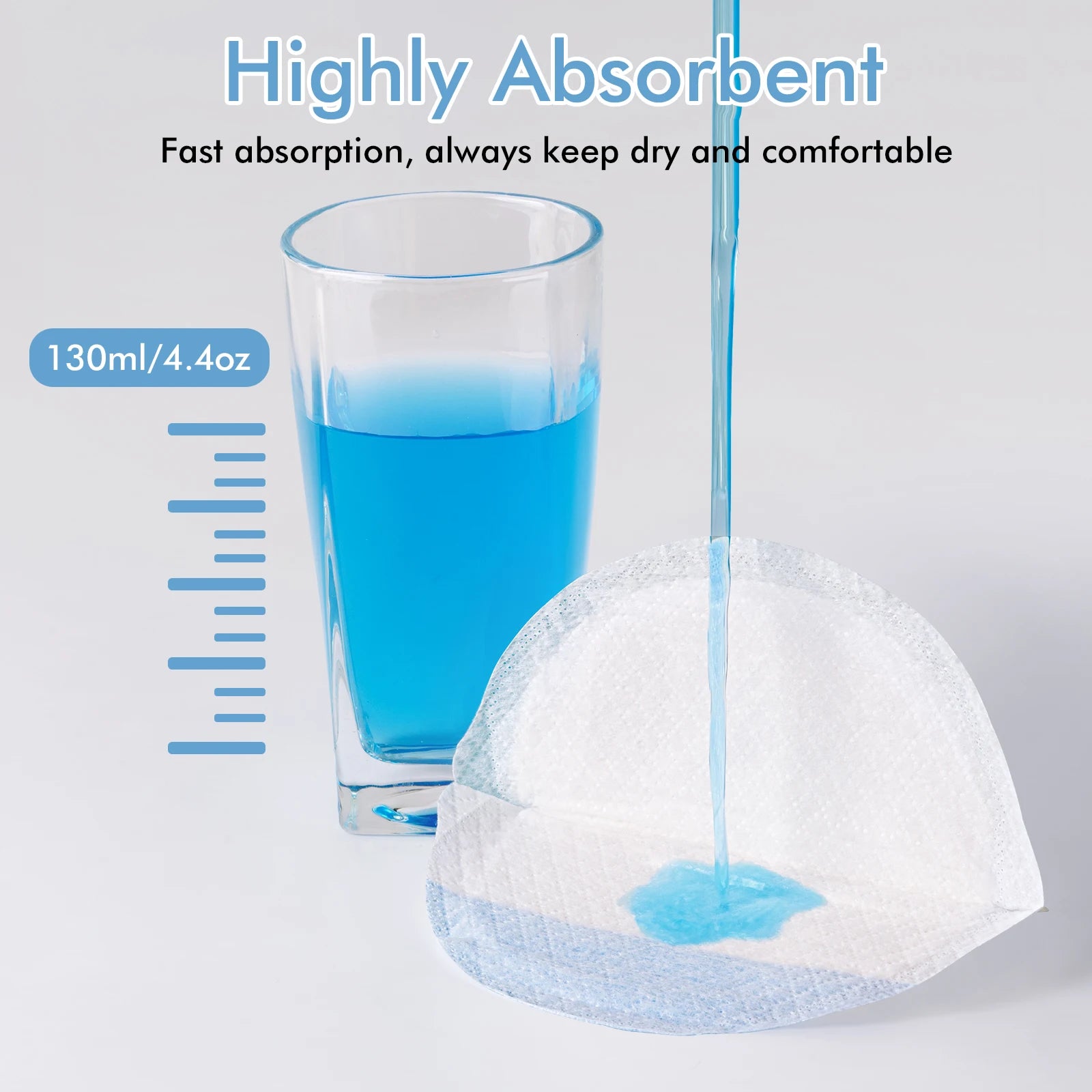 NCVI 2025 New Disposable Nursing Pads,Ultra Absorbent Breastfeeding Pads for Leaking Milk, Thin & Soft Nipple Pads