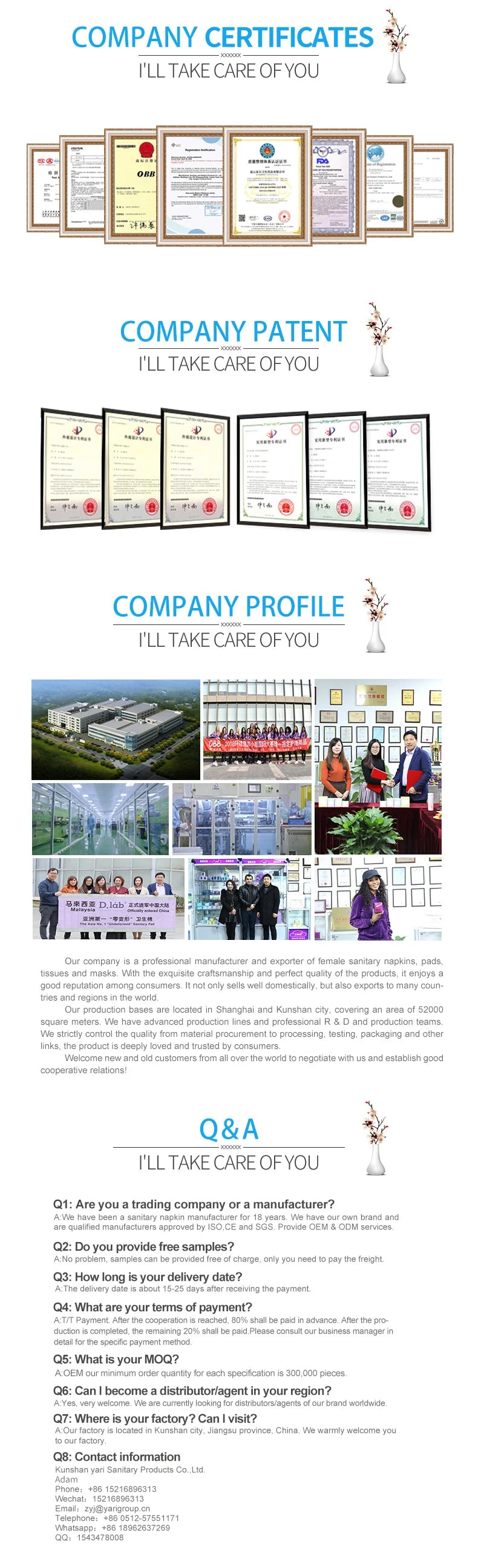 600pcs/20packs Anion Menstrual Pad Sanitary Towels Panty Liners For Women Health Care Feminine Hygiene Product Towels Cotton Pad