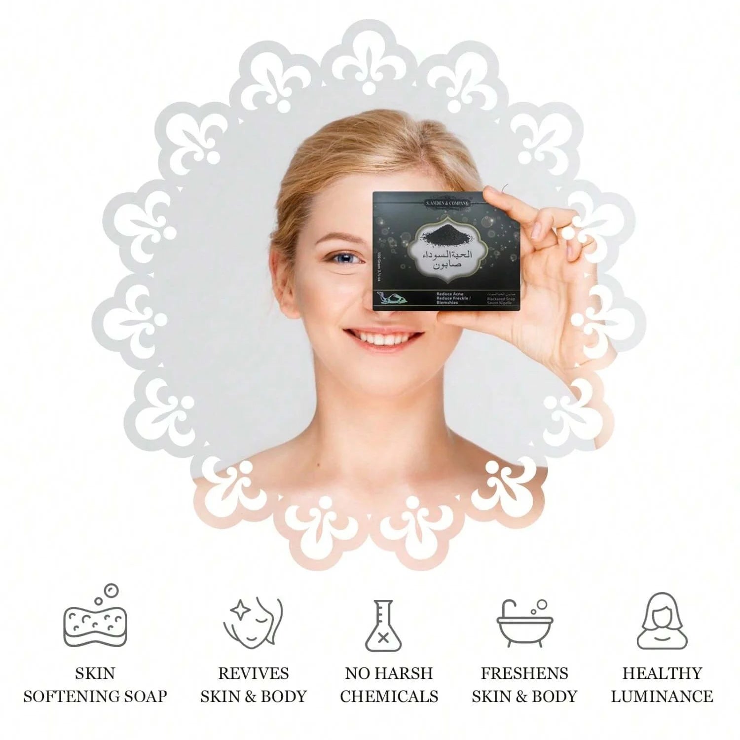 Universal Black Soap Gently Cleanses The Skin Cares Natural Ingredients Nourish The Skin For Facial Cleansing Body Bathing Gift