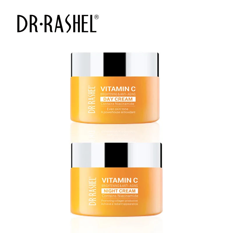 DR.RASHEL Brightening Moisturizing Whitening Anti Aging Vitamin C Face Cream 50G
