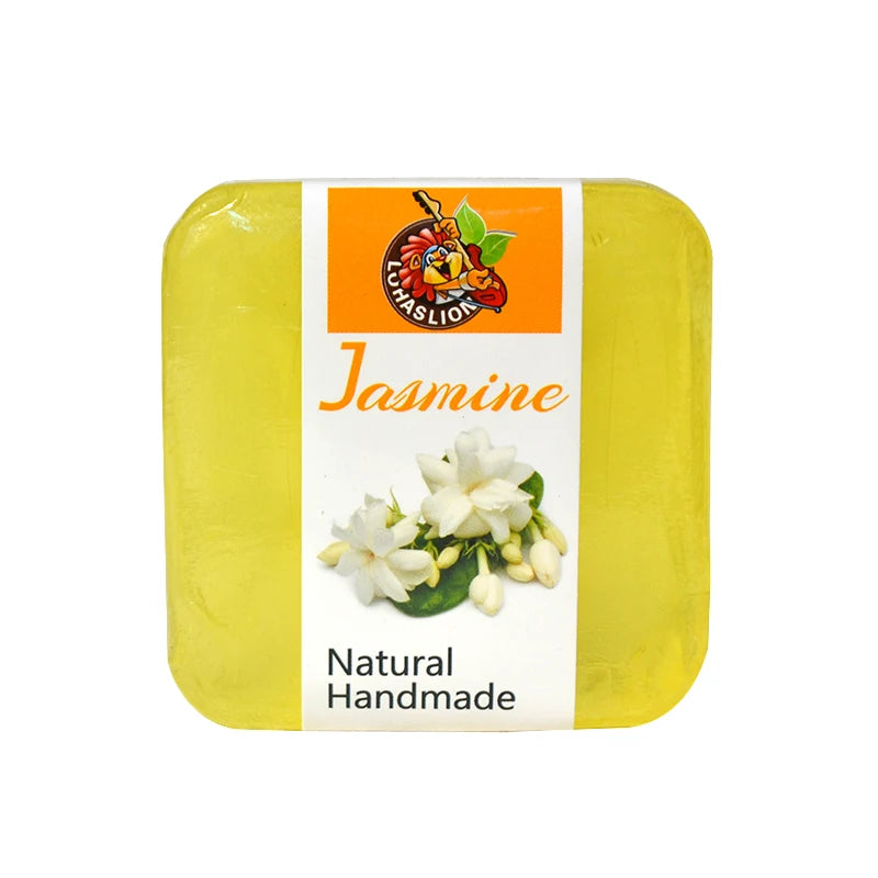 2PCS/PKGS Jasmine Scented Soap, Handmade Soap Bar, Natural Skincare Soap, Bath Soap, Artisan Soap for Face & Body