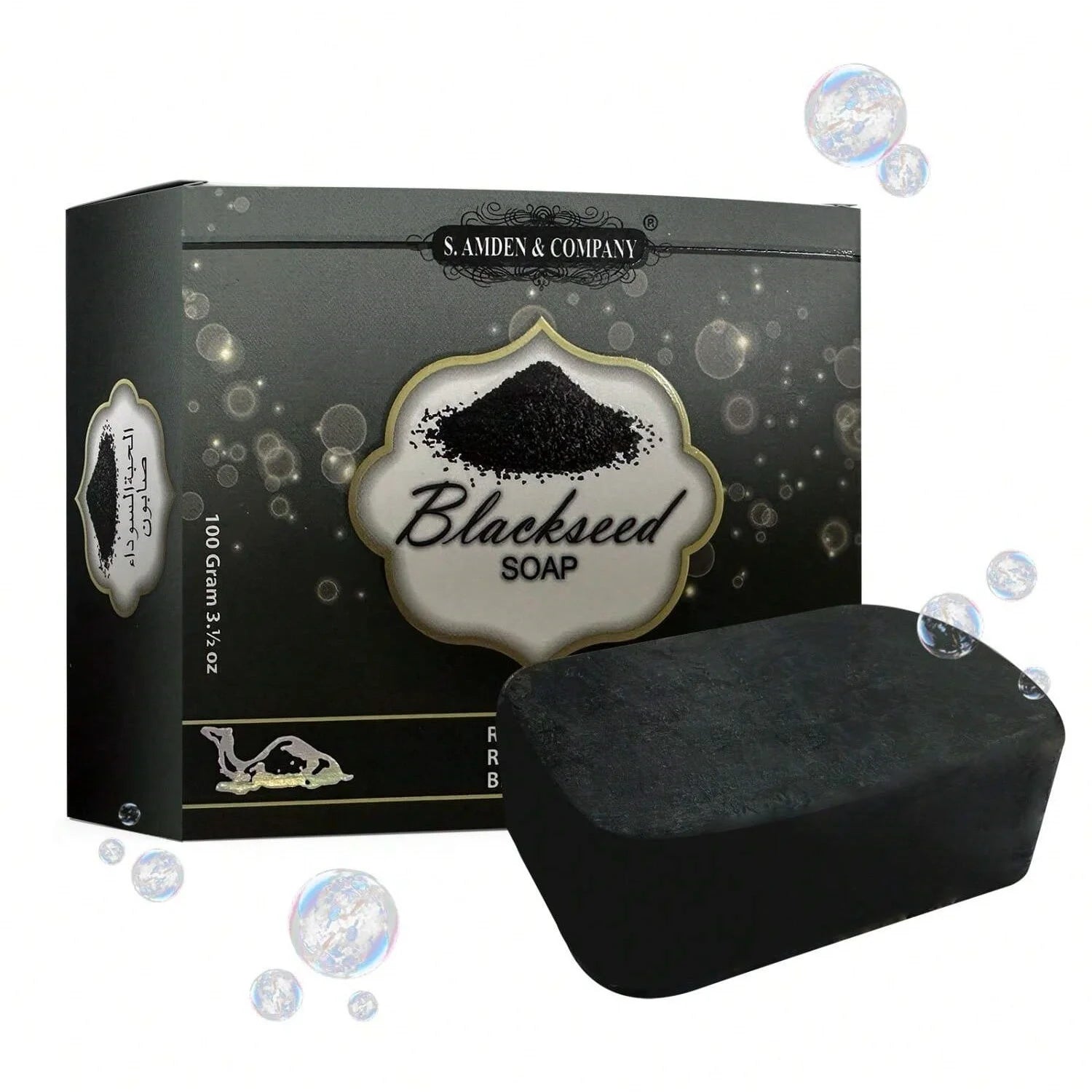 Universal Black Soap Gently Cleanses The Skin Cares Natural Ingredients Nourish The Skin For Facial Cleansing Body Bathing Gift