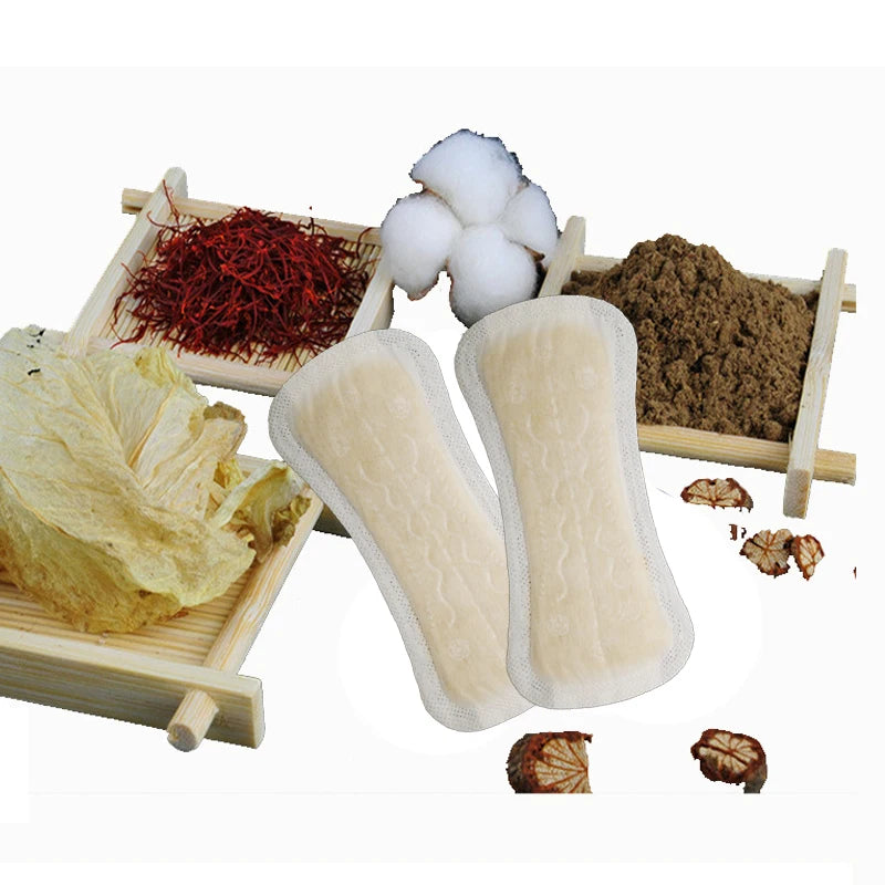 10--50pcs/no box Women Medicated Anion Gynecological Pads Female Inflammation Infection Chinese Medicine Tampons Sanitary Napkin