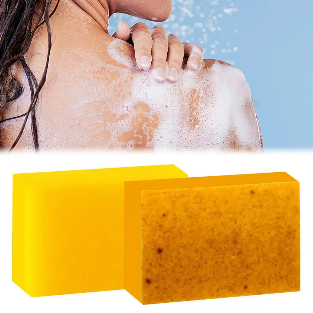 Turmeric Lemon Kojic Soap Hand Made Soap Lemon Kojic Acid Soap Shower And Facial Soap Body Skin Care Glowing Skin Best Soap Ever