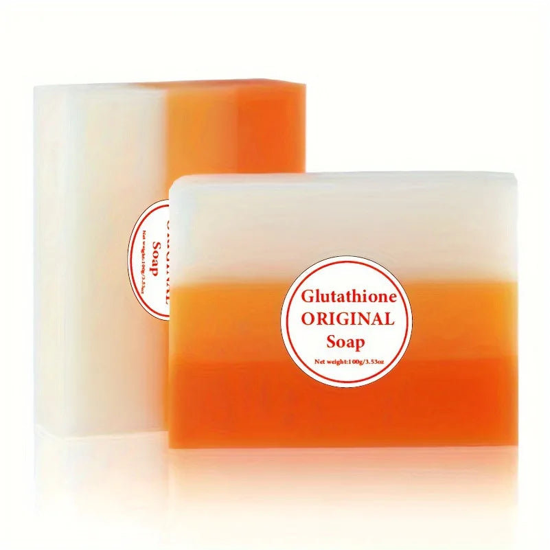 Kojic Acid 100g Whitening Soap, Glutathione Skin Lightening, Anti-aging & Moisturizing Handmade Soap for Face & Body