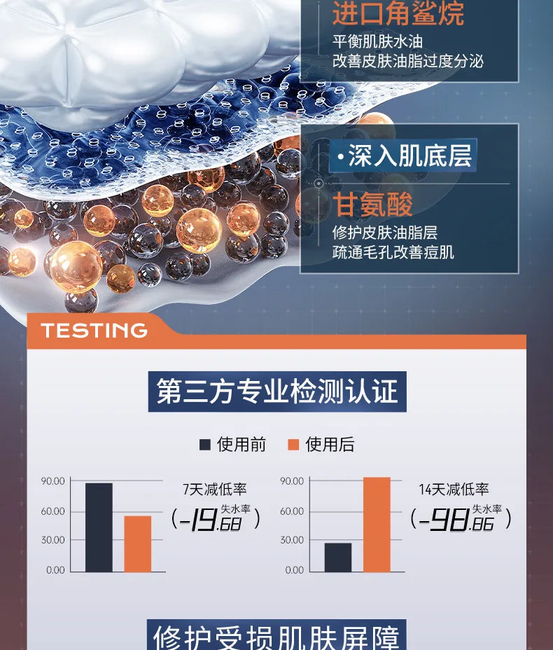 300ml Amino Acid Men's Face Wash – Oil Control & Deep Cleansing, Gentle Foaming Cleanser for , Refreshing & Non-Tightening