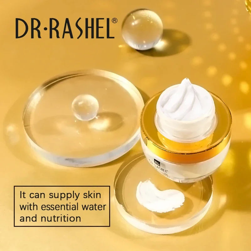 DR.RASHEL Skin Care 24K Gold Collagen Whitening Cream Moisturizing Lightening Brighten Spot Day Cream Nourishing Facial Cream