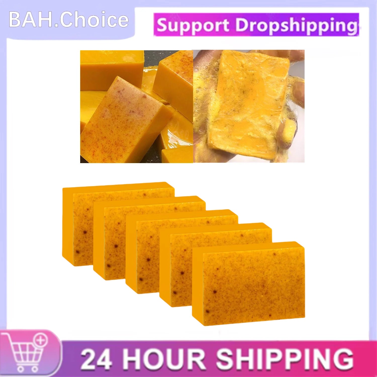 Turmeric Lemon Kojic Soap Hand Made Soap Lemon Kojic Acid Soap Shower And Facial Soap Body Skin Care Glowing Skin Best Soap Ever