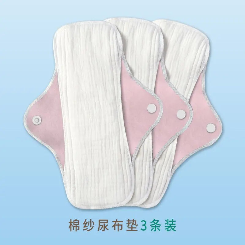 Potton Washable Urine Pads Aunt Women Leakage Adult Elderly Period Napkin Underwear Pad Care Waterproof Leak-proof Menstruation